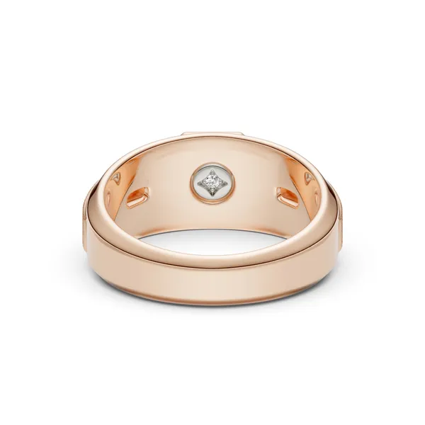 Princess Hero Signature Solitaire Men's Wedding Ring