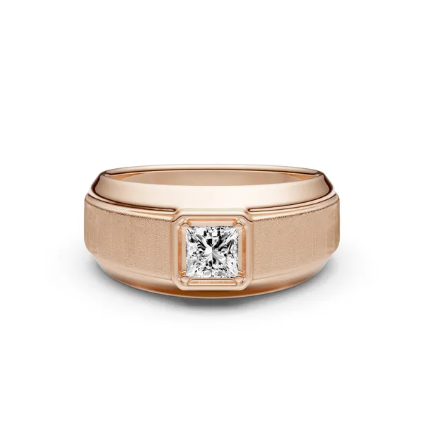 Princess Hero Signature Solitaire Men's Wedding Ring