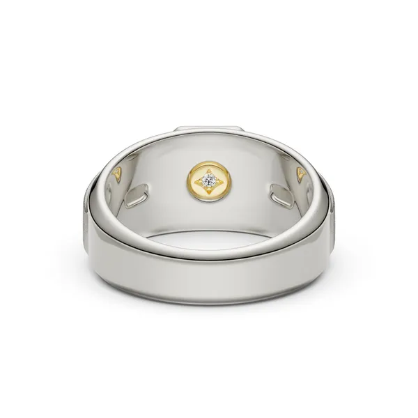 Princess Hero Signature Solitaire Men's Wedding Ring