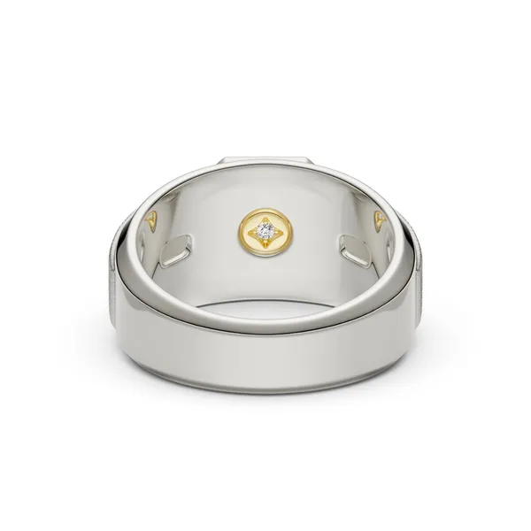 Princess Hero Signature Solitaire Men's Wedding Ring