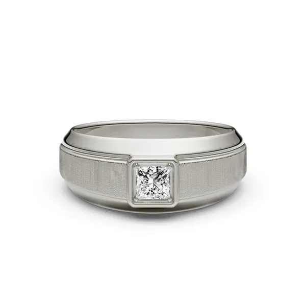 Princess Hero Signature Solitaire Men's Wedding Ring