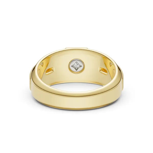 Princess Hero Signature Solitaire Men's Wedding Ring