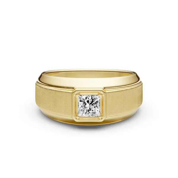 Princess Hero Signature Solitaire Men's Wedding Ring