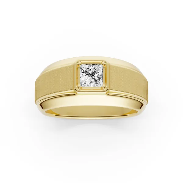 Princess Hero Signature Solitaire Men's Wedding Ring