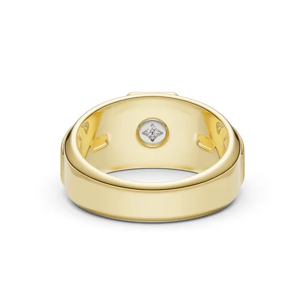Princess Hero Signature Solitaire Men's Wedding Ring