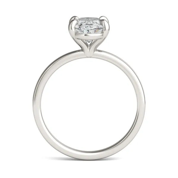 Oval Custom Martini Classic Engagement Ring Setting