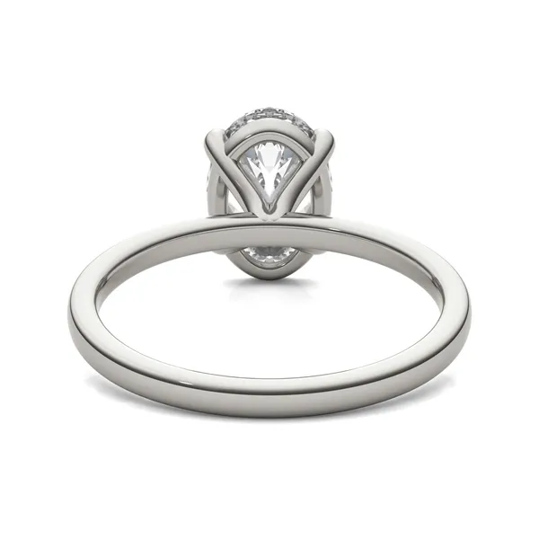 Oval Custom Martini Classic Engagement Ring Setting