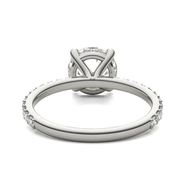 Round Custom Martini 3/4 Eternity Engagement Ring