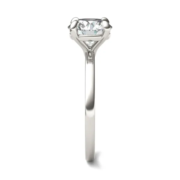 Round Custom Martini Classic Engagement Ring