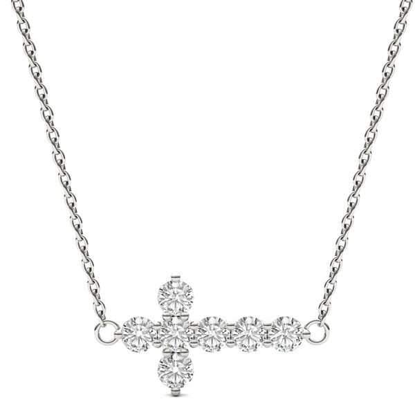East west cross necklace clearance